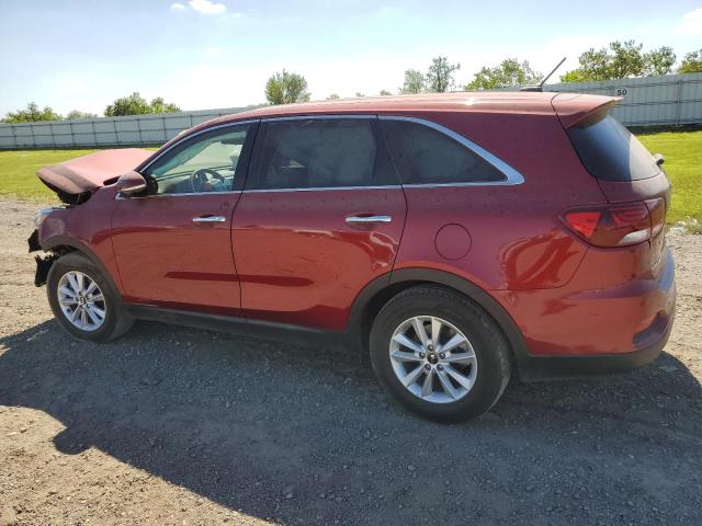 KIA SORENTO L 2019 burgundy  gas 5XYPG4A32KG567446 photo #3