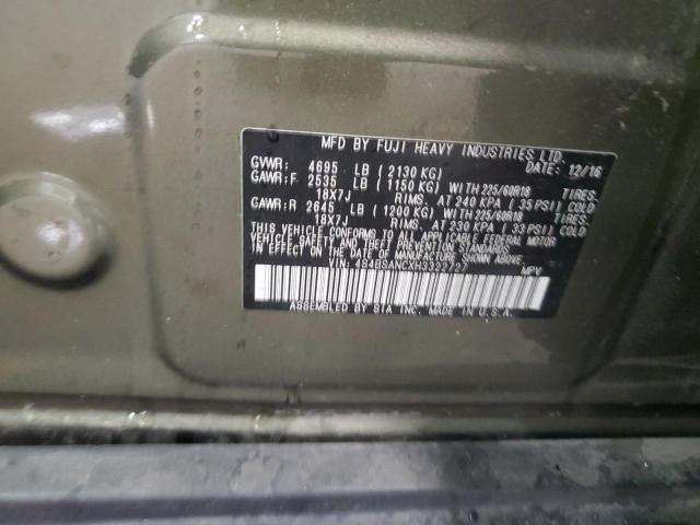 2017 SUBARU OUTBACK 2. - 4S4BSANCXH3322727