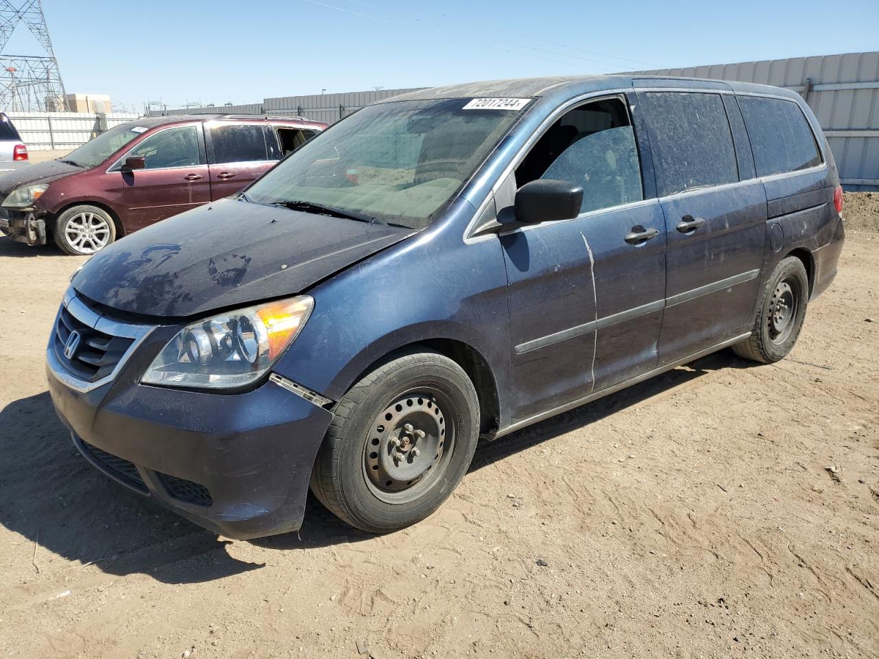 Lot #2841199636 2010 HONDA ODYSSEY LX