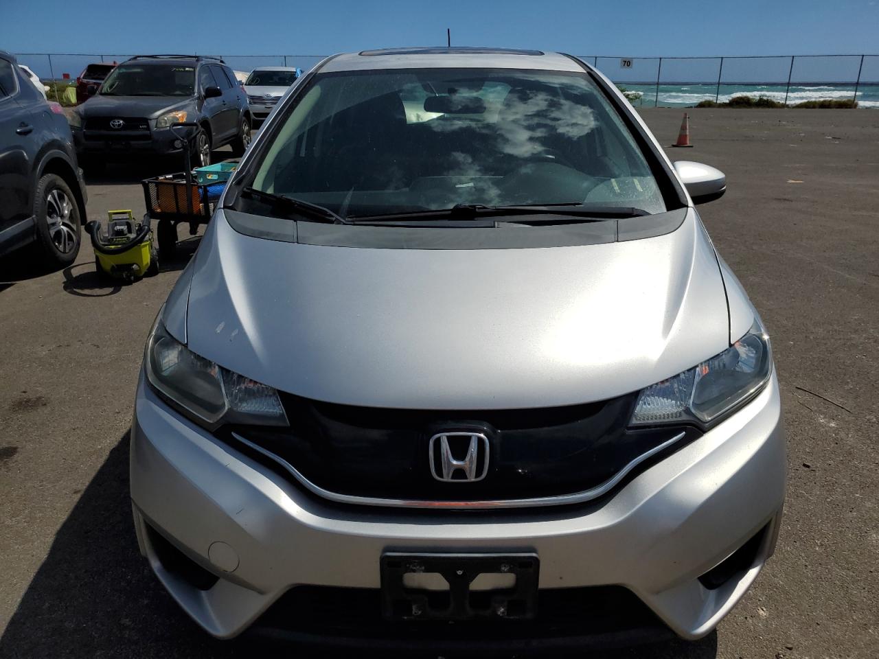 Lot #2893654843 2015 HONDA FIT EX