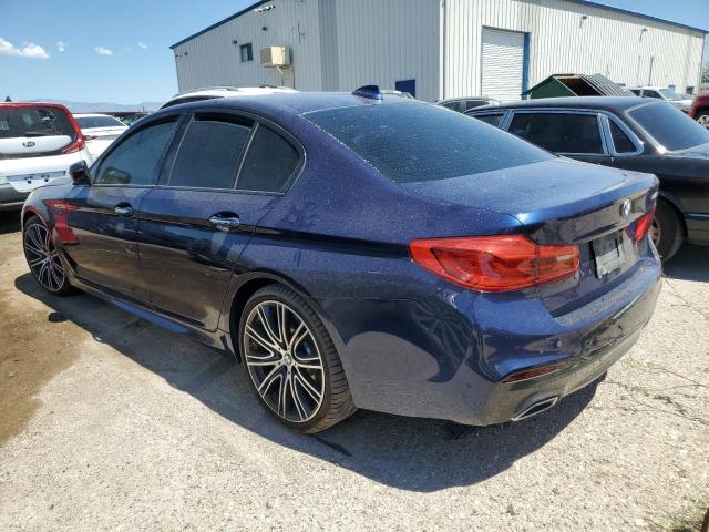 BMW 540 I 2018 blue  gas WBAJE5C54JWA97440 photo #3