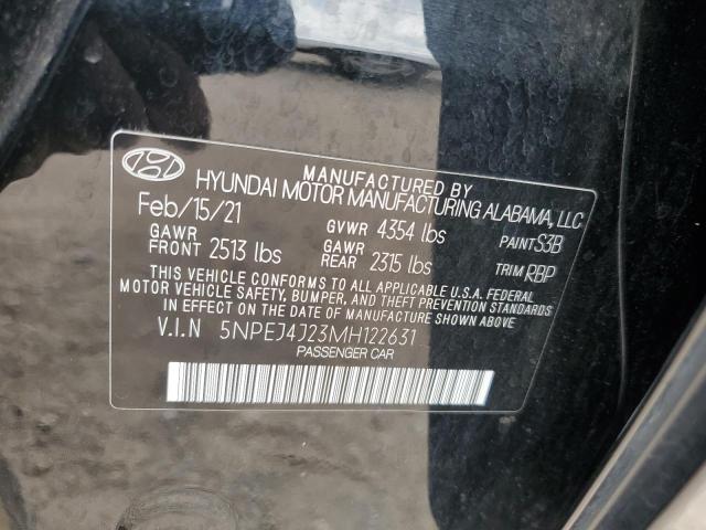 2021 HYUNDAI SONATA SEL - 5NPEJ4J23MH122631