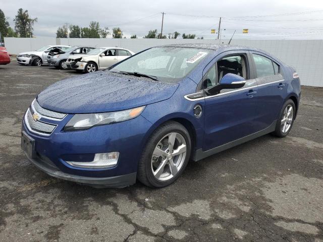 CHEVROLET VOLT 2012 blue  hybrid engine 1G1RD6E48CU116384 photo #1