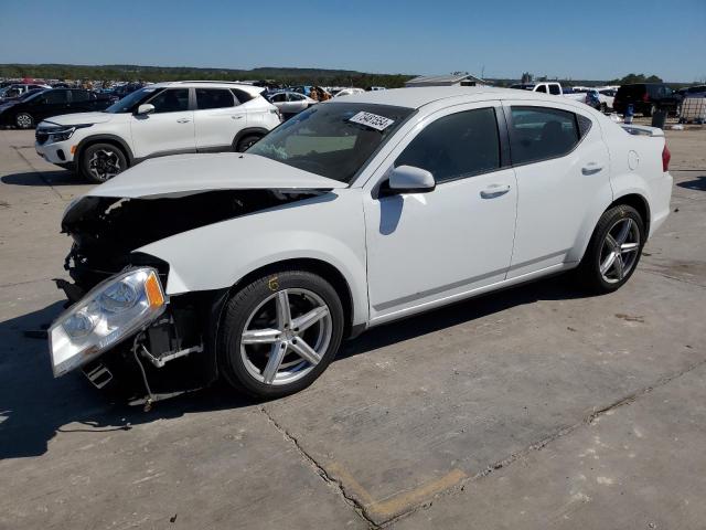 DODGE AVENGER SX 2014 white  flexible fuel 1C3CDZCG9EN177515 photo #1