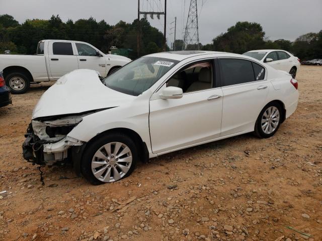 HONDA ACCORD EXL 2015 white sedan 4d gas 1HGCR2F8XFA165036 photo #1