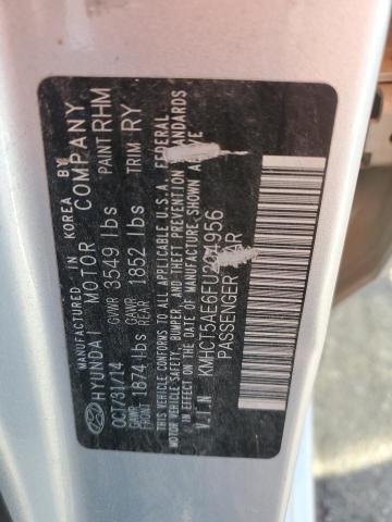 2015 HYUNDAI ACCENT GS KMHCT5AE6FU204956