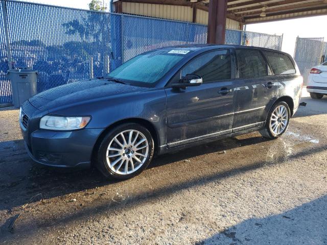 VOLVO V50 2.4I 2010 blue  gas YV1382MWXA2575058 photo #1