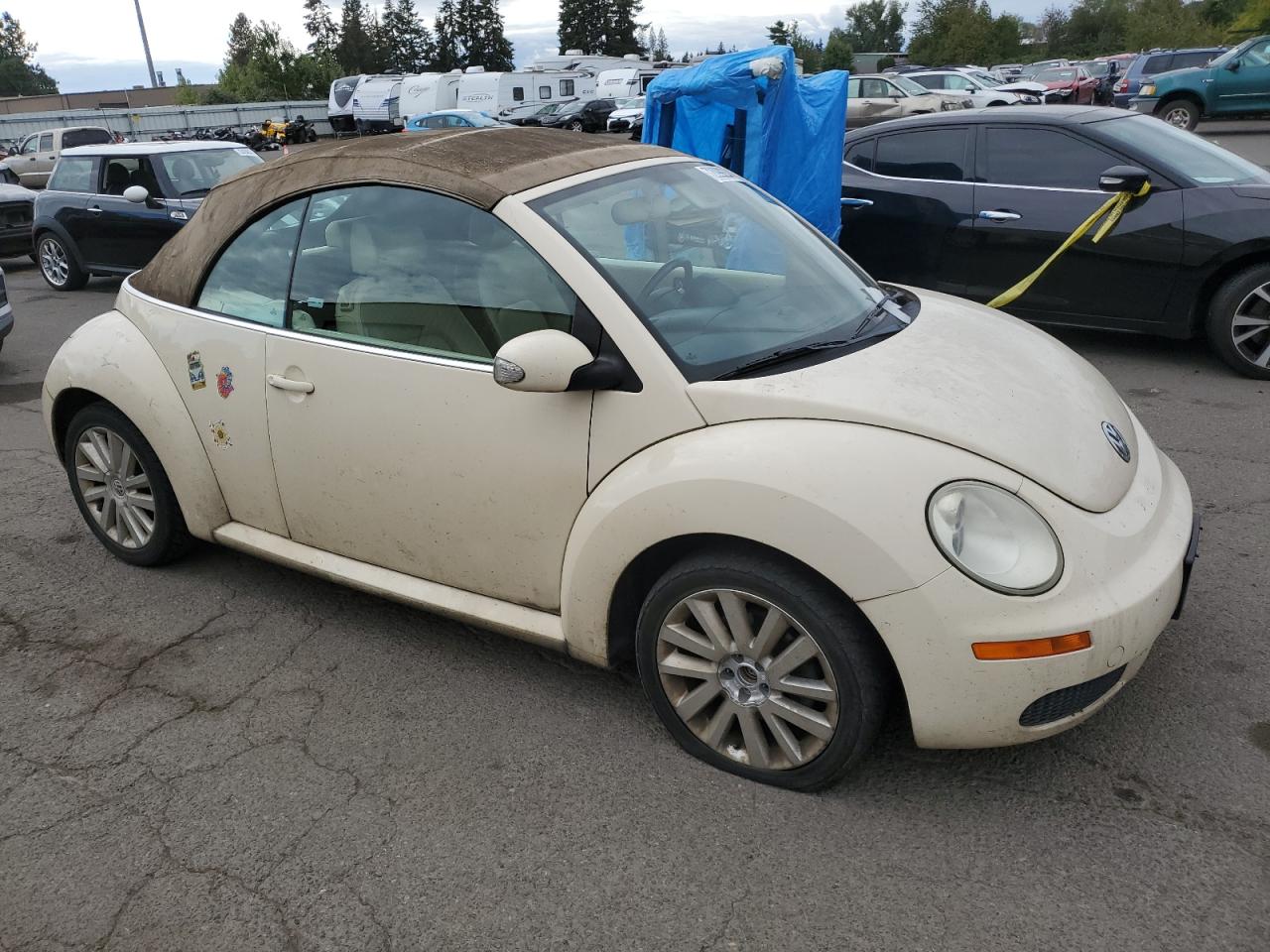 Lot #3030500471 2008 VOLKSWAGEN NEW BEETLE