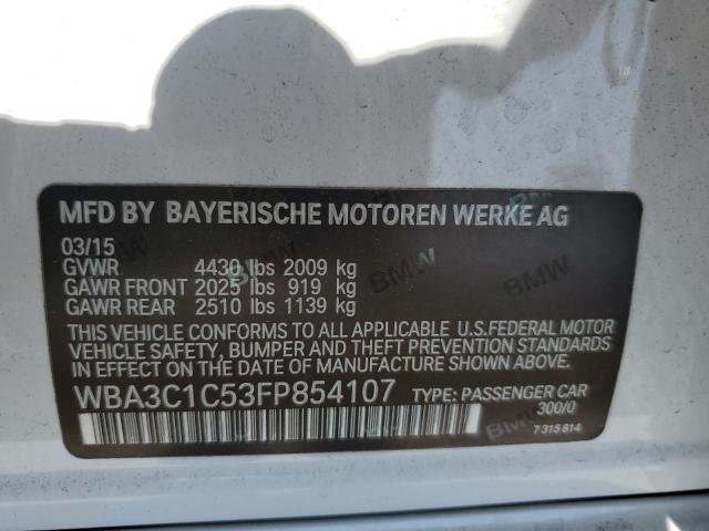 2015 BMW 328 I SULE - WBA3C1C53FP854107