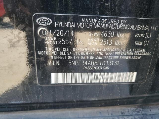 2015 HYUNDAI SONATA SPO - 5NPE34AB8FH113131