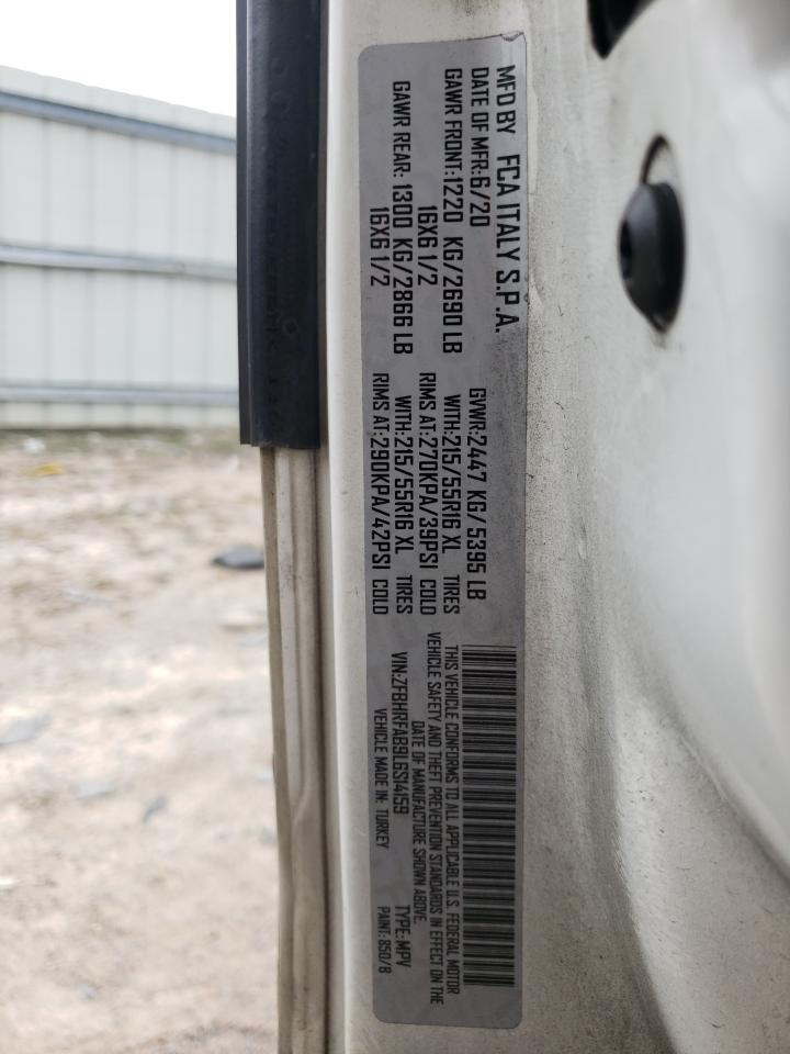 Lot #2928656895 2020 RAM PROMASTER