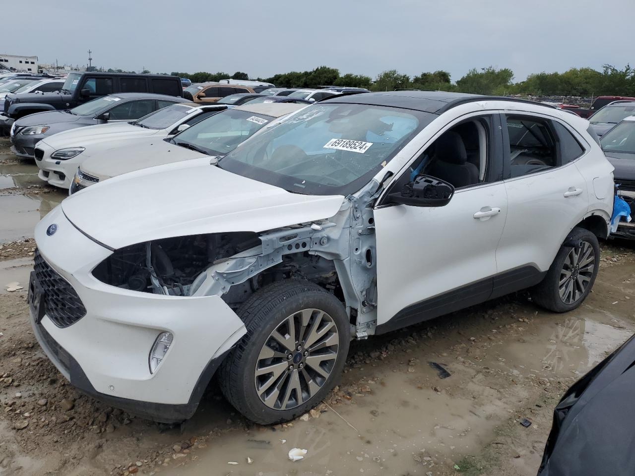 Lot #2811213321 2022 FORD ESCAPE TIT