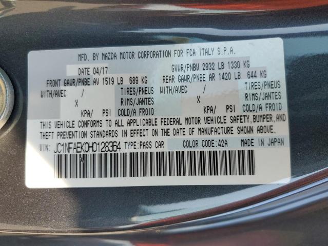 2017 FIAT 124 SPIDER - JC1NFAEK0H0128364