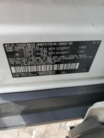 2019 TOYOTA RAV4 XLE - 2T3W1RFV1KC030428
