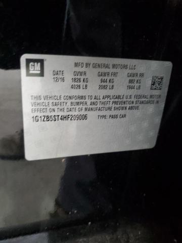 2017 CHEVROLET MALIBU LS - 1G1ZB5ST4HF209006