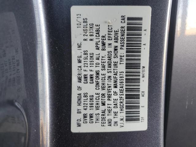 VIN 1HGCR2F5XEA065975 2014 Honda Accord, Sport no.12