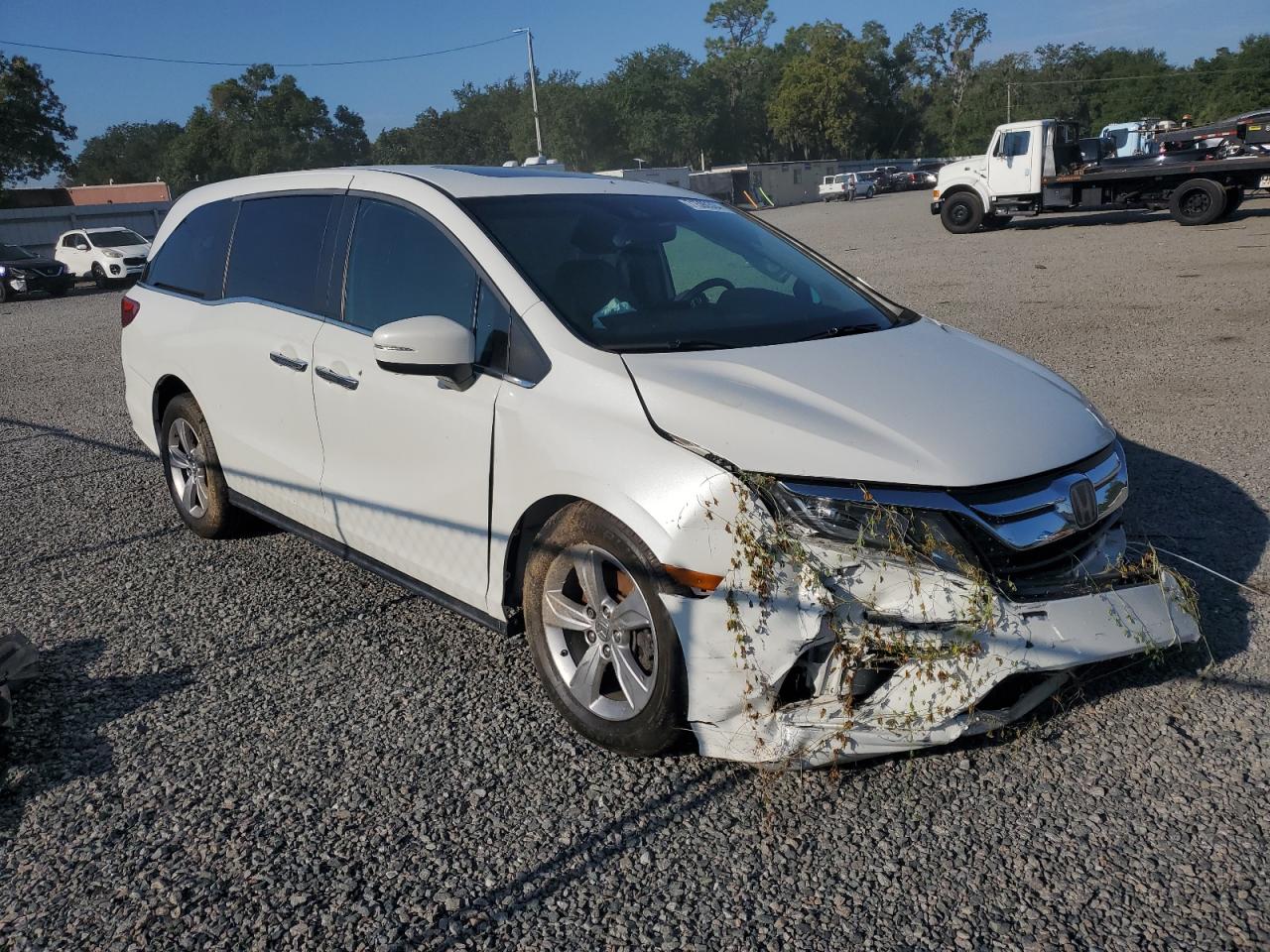 Lot #2986854023 2020 HONDA ODYSSEY EX