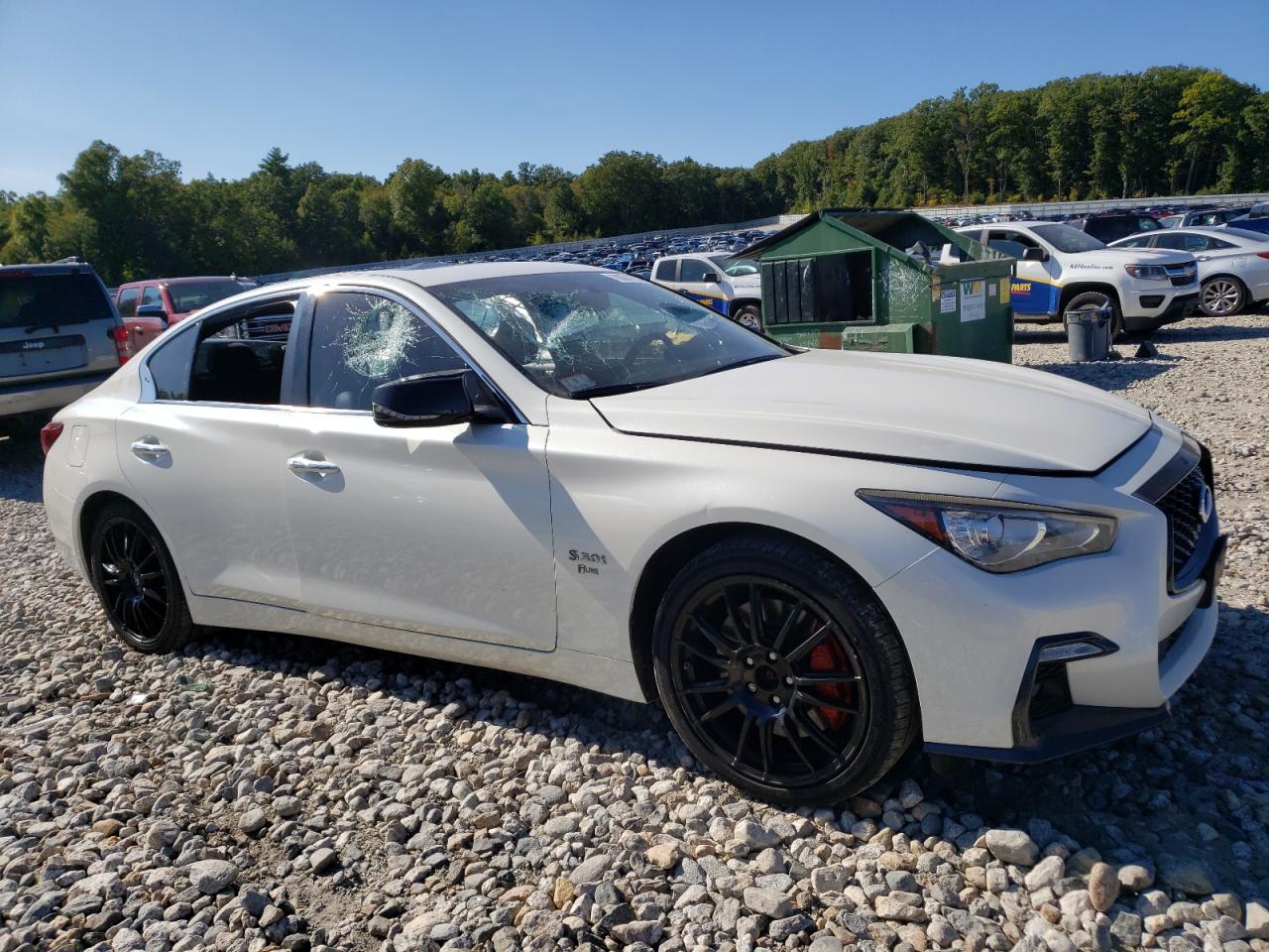 Lot #3023051133 2019 INFINITI Q50 RED SP