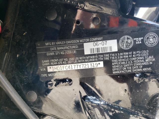 2007 HARLEY-DAVIDSON FLHTCUI - 1HD1FC4177Y721319