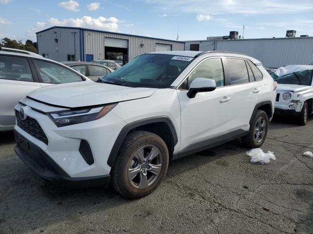 TOYOTA RAV4 LE 2023 white  hybrid engine JTMMWRFV4PD202771 photo #1