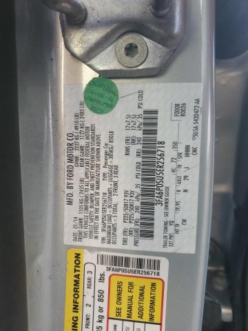 VIN 3FA6P0SU5ER256718 2014 Ford Fusion, Titanium Phev no.12