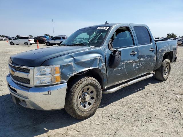 CHEVROLET SILVERADO 2012 blue  flexible fuel 1GCPKSE76CF223350 photo #1