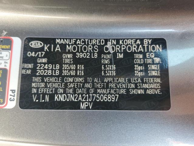 2018 KIA SOUL - KNDJN2A21J7506897