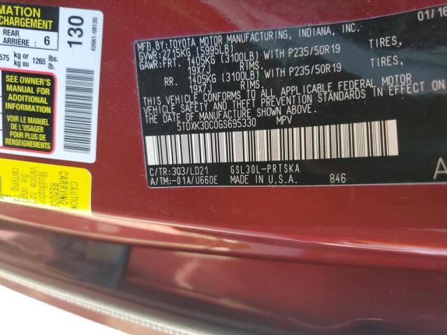 2016 TOYOTA SIENNA SE - 5TDXK3DC0GS695330