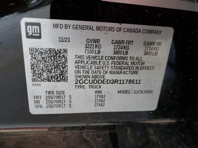 2024 CHEVROLET SILVERADO - 2GCUDDED3R1178611