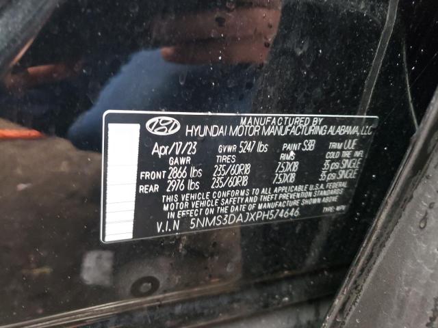 2023 HYUNDAI SANTA FE S - 5NMS3DAJXPH574646