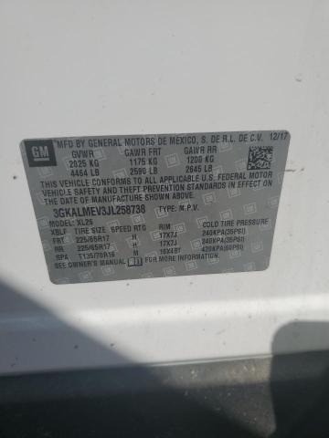 2018 GMC TERRAIN SL - 3GKALMEV3JL258738
