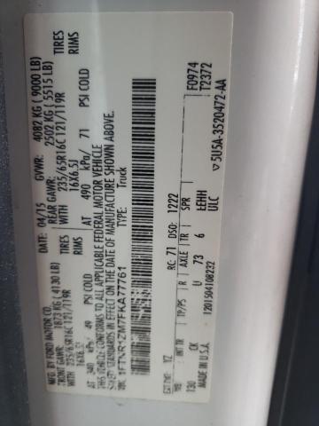 2015 FORD TRANSIT T- - 1FTNR1ZM7FKA77761