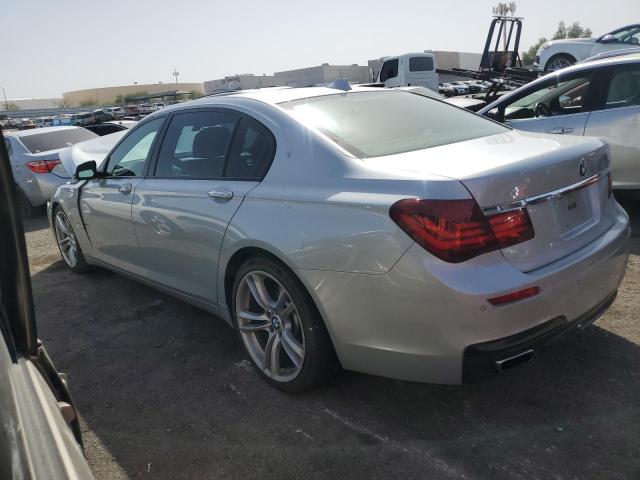 BMW 740 LI 2015 gray sedan 4d gas WBAYE4C52FD947168 photo #3