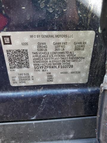 2020 CADILLAC XT4 SPORT - 1GYFZFR49LF103728