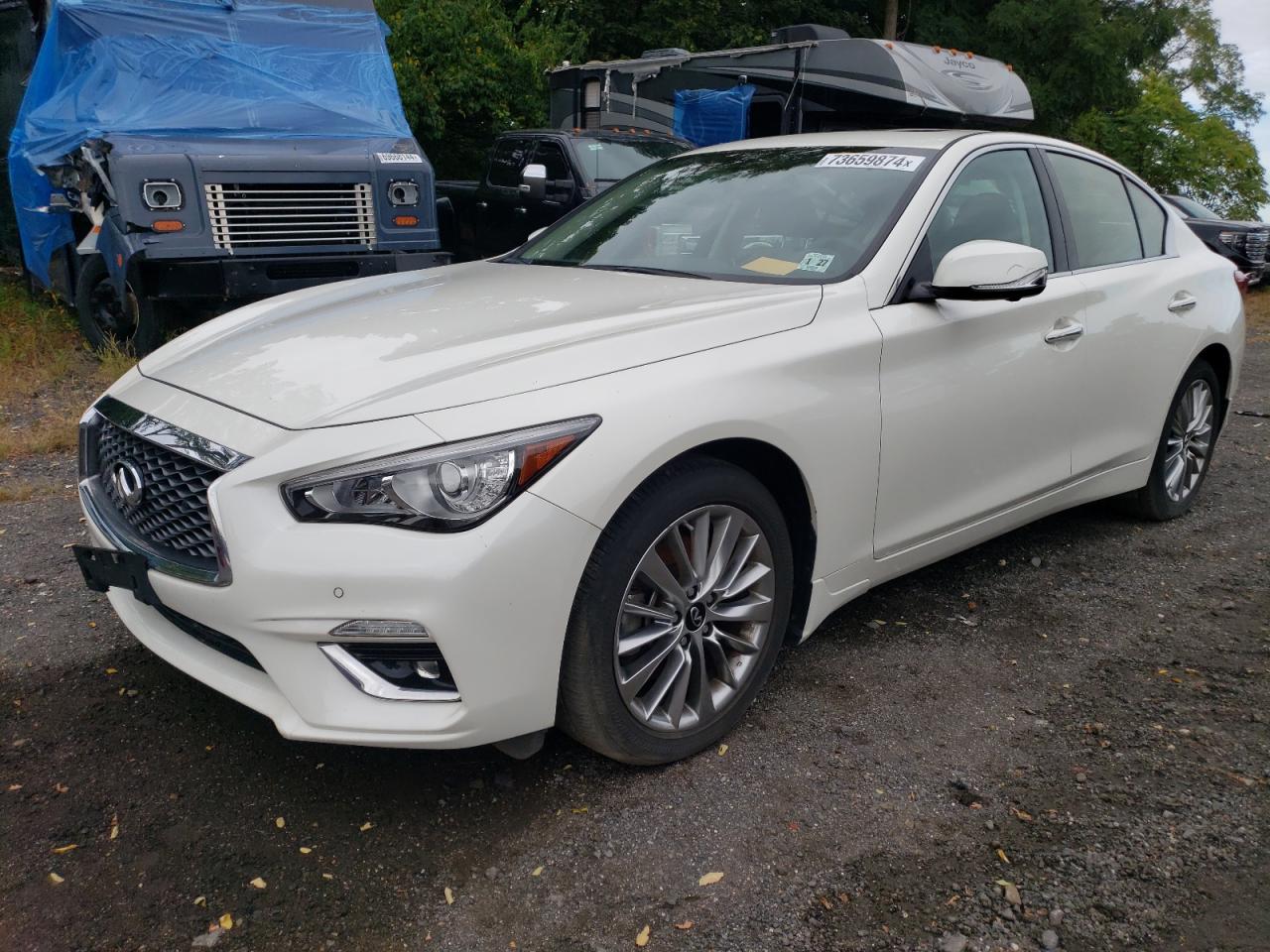 Lot #2921493786 2022 INFINITI Q50 LUXE