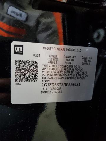2024 CHEVROLET MALIBU LT - 1G1ZD5ST2RF226981