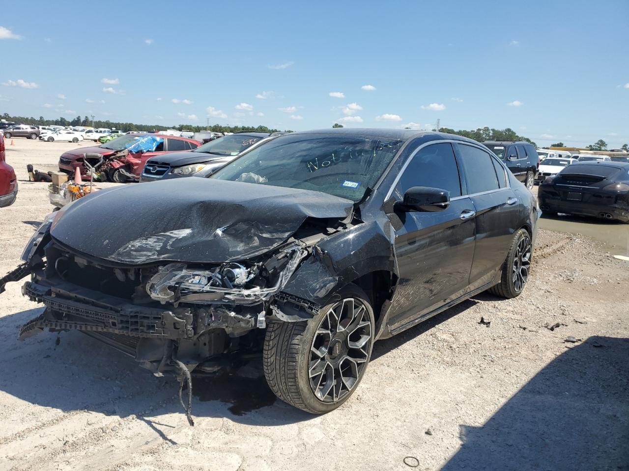 Lot #2936052223 2016 HONDA ACCORD EXL