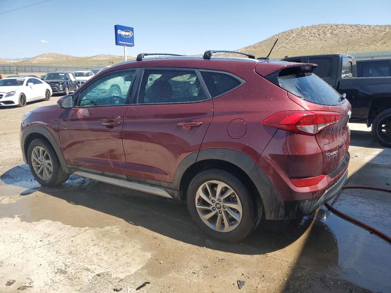 Lot #2845171936 2017 HYUNDAI TUCSON LIM