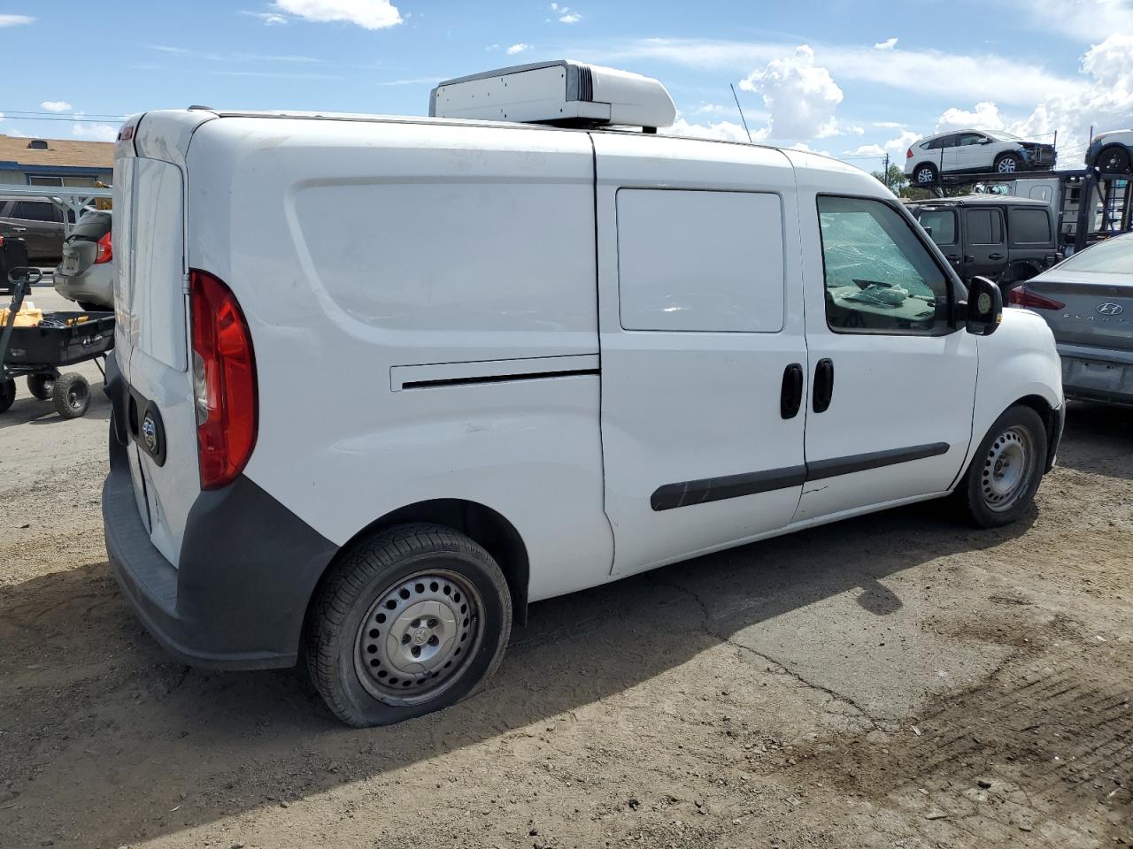 RAM PROMASTER 2018 white  gas ZFBERFAB5J6J65400 photo #4