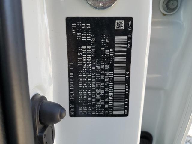 2019 HONDA CR-V EXL - JHLRW2H85KX010404