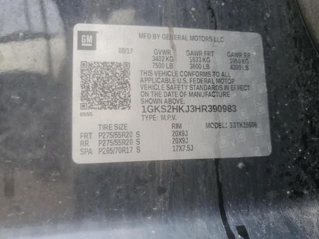 2017 GMC YUKON XL D - 1GKS2HKJ3HR390983