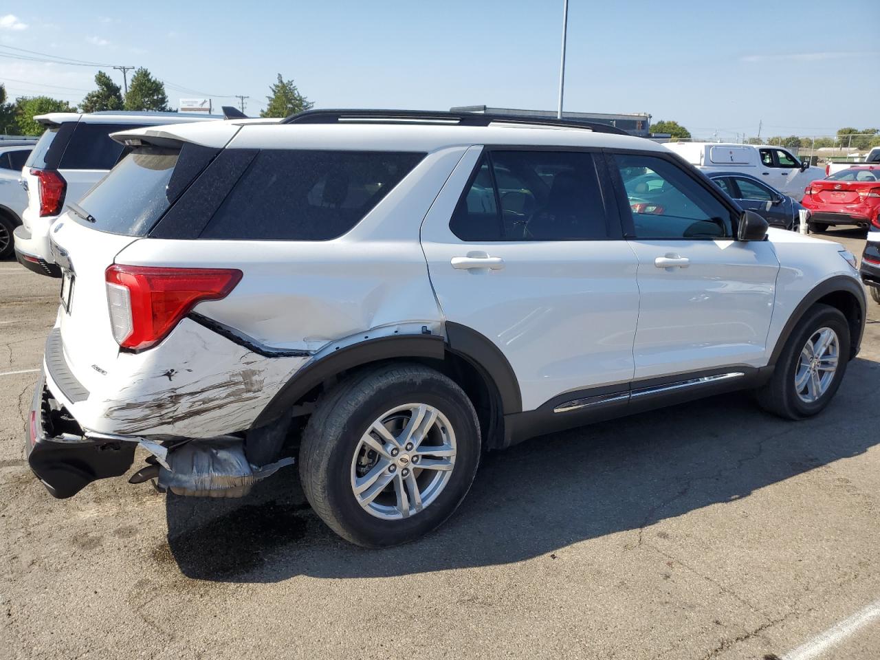 Lot #2976456032 2022 FORD EXPLORER X