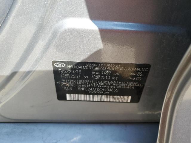 2016 HYUNDAI SONATA SE - 5NPE24AF0GH404665