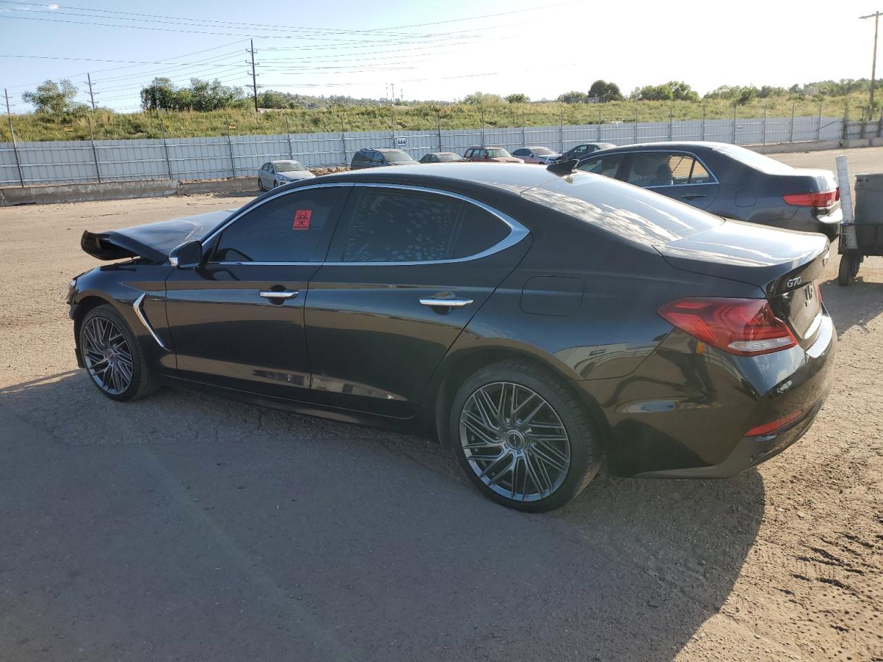 Lot #2909960101 2019 GENESIS G70 ADVANC