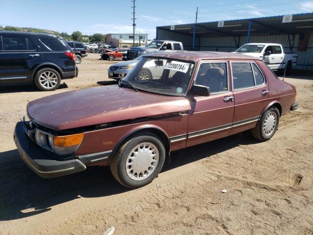 SAAB 900 S 1984 maroon  gas YS3AH45J0E1012360 photo #1