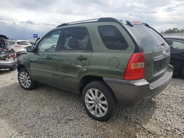 KIA SPORTAGE L 2007 green 4dr spor gas KNDJF724577419149 photo #3