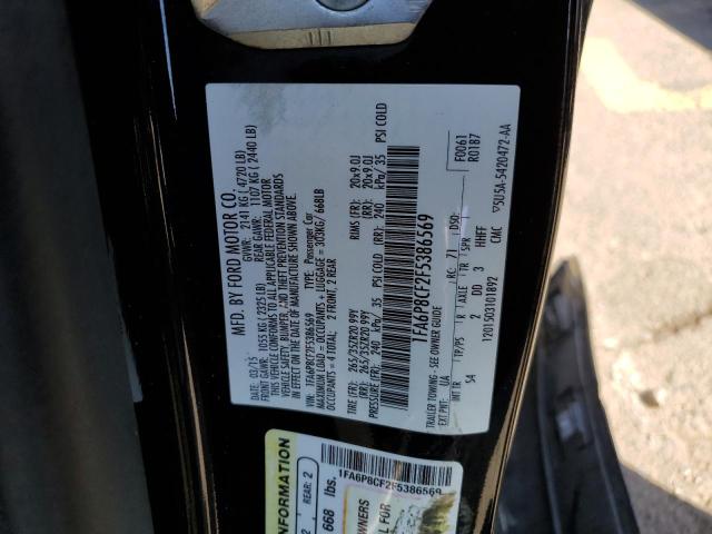 2015 FORD MUSTANG GT - 1FA6P8CF2F5386569