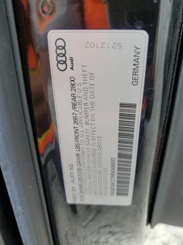 2021 AUDI A6 PREMIUM - WAUE3AF27MN048693