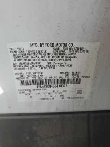 2016 FORD TAURUS SE - 1FAHP2D84GG148377
