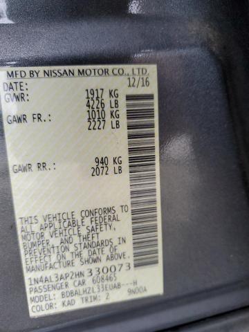 2017 NISSAN ALTIMA 2.5 - 1N4AL3AP2HN330073